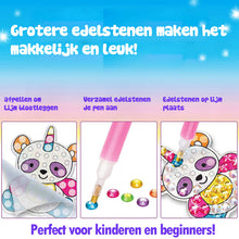 Afbeelding in Gallery-weergave laden, Grote Gem Diamant Schilderen Stickers voor Kinderen
