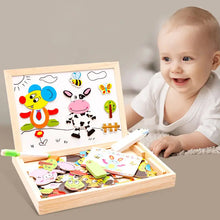 Afbeelding in Gallery-weergave laden, Magnetisch didactisch wit bord 2 in 1

