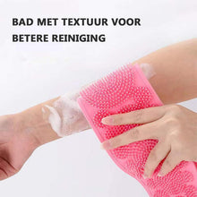 Afbeelding in Gallery-weergave laden, Siliconen body scrubber riem
