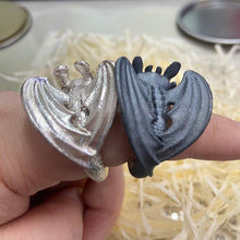 Afbeelding in Gallery-weergave laden, Adjustable Dragon Couple Ring
