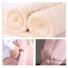 Afbeelding in Gallery-weergave laden, Fleece Gewatteerde Jogging Broek voor Dames
