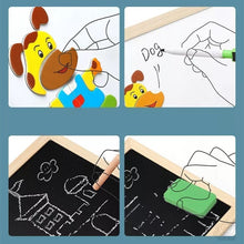 Afbeelding in Gallery-weergave laden, Magnetisch didactisch wit bord 2 in 1
