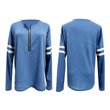 Afbeelding in Gallery-weergave laden, Thermische V-hals Tuniek Shirts met lange mouwen

