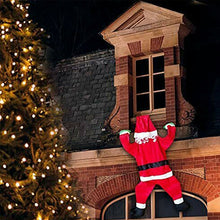 Afbeelding in Gallery-weergave laden, Hanging Climbing Santa Claus Christmas Decor
