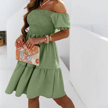 Afbeelding in Gallery-weergave laden, Backless one shoulder dress
