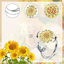 Afbeelding in Gallery-weergave laden, Zonnebloem Spinner Ring
