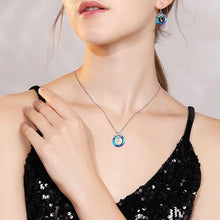 Afbeelding in Gallery-weergave laden, Love Eternity ketting en oorbellen
