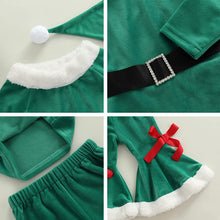 Afbeelding in Gallery-weergave laden, Fluwelen herfstoutfits voor kerstman
