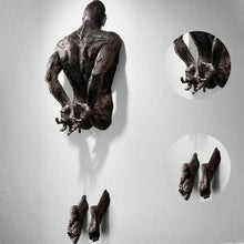Afbeelding in Gallery-weergave laden, Kunst aan de muur sculptuur met ornament van hars
