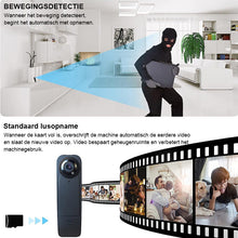 Afbeelding in Gallery-weergave laden, Mini Body Camera Video recorder
