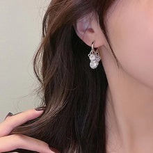Afbeelding in Gallery-weergave laden, Hart Zirkoon Drop Ear Gespen Oorbellen
