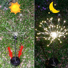 Afbeelding in Gallery-weergave laden, Waterdichte Zonne Garden Vuurwerk Lamp
