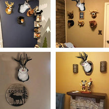 Afbeelding in Gallery-weergave laden, Kunstmatige jackalope taxidermie decoratie
