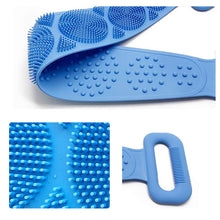 Afbeelding in Gallery-weergave laden, Siliconen body scrubber riem
