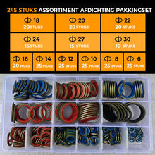 Afbeelding in Gallery-weergave laden, 100 stuks / 245 stuks diverse afdichtingspakkingset
