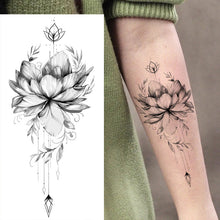 Afbeelding in Gallery-weergave laden, Schets bloem tattoo stickers
