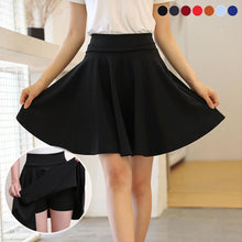 Afbeelding in Gallery-weergave laden, A-lijn Elastische Taille Geplooide Shorts Rokken
