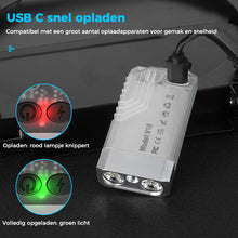 Afbeelding in Gallery-weergave laden, Kleine krachtige EDC-zaklamp met rood UV-blauw licht
