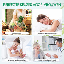 Afbeelding in Gallery-weergave laden, Wasbare maand verbanden van bamboe houtskool
