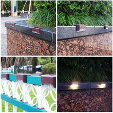 Afbeelding in Gallery-weergave laden, Zonne-buitentrapverlichting (4 stuks)

