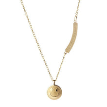 Afbeelding in Gallery-weergave laden, Geometrische smiley ketting
