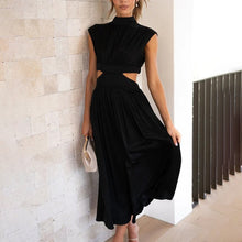 Afbeelding in Gallery-weergave laden, Cutout at the waist vacation midi dress
