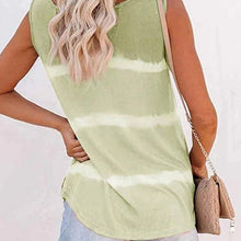 Afbeelding in Gallery-weergave laden, Casual tanktop met tie-dye knopen
