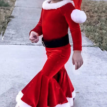 Afbeelding in Gallery-weergave laden, Fluwelen herfstoutfits voor kerstman
