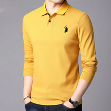 Afbeelding in Gallery-weergave laden, Geborduurd herenpoloshirt
