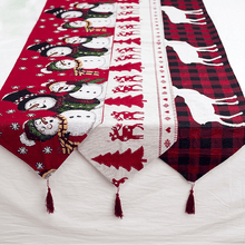 Afbeelding in Gallery-weergave laden, Kerstmis Handgemaakt Tafelkleed Decoratie
