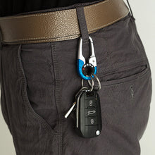 Afbeelding in Gallery-weergave laden, Creatieve auto-interieur roestvrijstalen sleutelhanger
