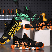 Afbeelding in Gallery-weergave laden, Ademende lichtgewicht sneakers met stalen neus
