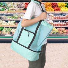Afbeelding in Gallery-weergave laden, 2-in-1 draagbare mesh afneembare draagtas

