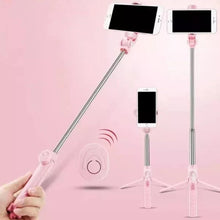 Afbeelding in Gallery-weergave laden, 6 in 1 draadloze Bluetooth-selfiestick
