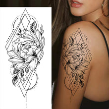 Afbeelding in Gallery-weergave laden, Schets bloem tattoo stickers
