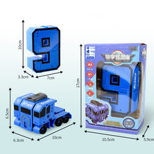 Afbeelding in Gallery-weergave laden, Speelgoedvervorming Nummer Transform Robot
