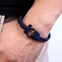 Afbeelding in Gallery-weergave laden, Producten Nautische gevlochten touw-armband
