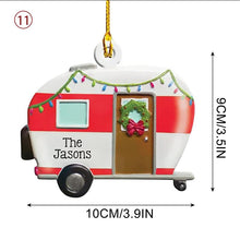 Afbeelding in Gallery-weergave laden, Auto-Boot-Kerstijzer Ornament
