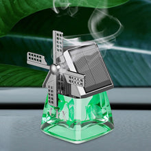 Afbeelding in Gallery-weergave laden, Windmill Solar Energy Rotating Aromatherapy Car Air Freshener
