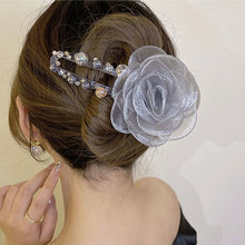 Afbeelding in Gallery-weergave laden, Elegante bloem haarclip
