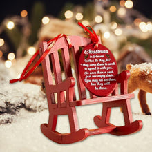 Afbeelding in Gallery-weergave laden, Kerst in de hemel Schommelstoel Ornament
