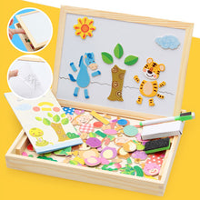 Afbeelding in Gallery-weergave laden, Magnetische Dieren Puzzel Tekentafel
