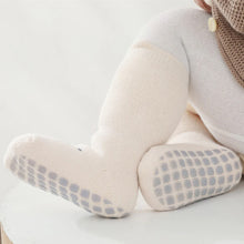 Afbeelding in Gallery-weergave laden, Warme sokken voor schattige baby's met antislipkussen
