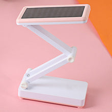 Afbeelding in Gallery-weergave laden, Op zonne-energie USB-oplaadbare tafellamp voor twee doeleinden
