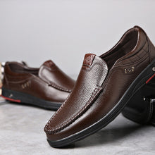 Afbeelding in Gallery-weergave laden, Loafers van echt leer met zachte binnenzool voor heren

