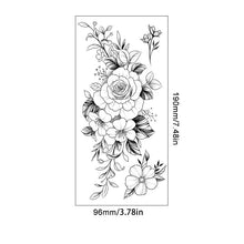 Afbeelding in Gallery-weergave laden, Schets bloem tattoo stickers

