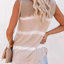 Afbeelding in Gallery-weergave laden, Casual tanktop met tie-dye knopen
