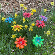 Afbeelding in Gallery-weergave laden, Tuindecoratie Metalen Bloemen
