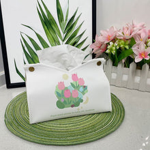 Afbeelding in Gallery-weergave laden, Weefseldoos met olieverf print
