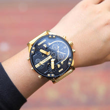 Afbeelding in Gallery-weergave laden, Roestvrijstalen chronograaf quartz horloge
